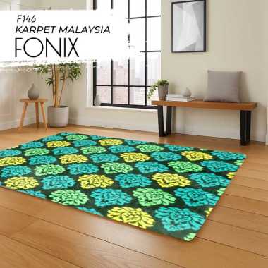 Karpet Bulu Uk 220x180 Karpet Lantai Bulu Rasfur Motif Lembut Ambal Empuk Kasur Bulu ANTI SLIP F146 