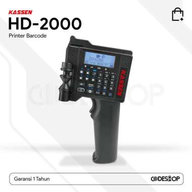 Handheld Printer Barcode Kassen HD-2000 Cetak Label Kadaluwarsa Model Conveyor