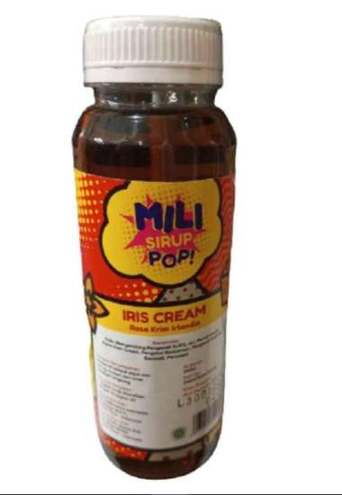 mili sirup pop 250ml mixberries