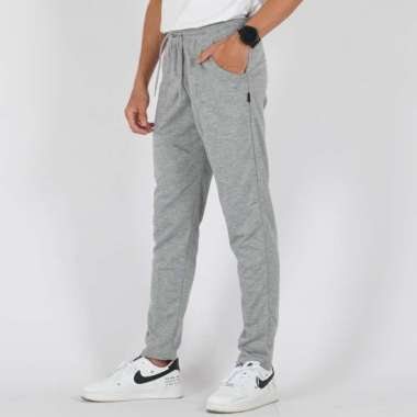 OKECHUKU Michael Celana Joger Pria Slim Fit Skinny Joger Pants Korean Style L/XL Putih