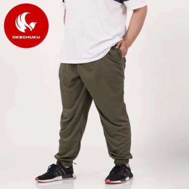 FELIX JUMBO Jogger / Celana Jogger Training Olahraga Big Size Okechuku S Hitam