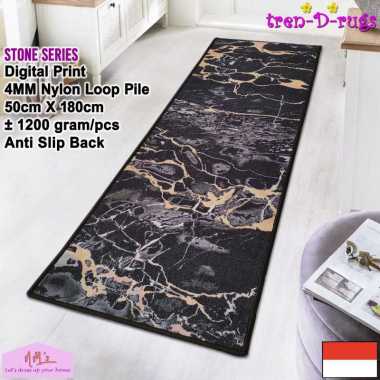 Tren-D-rugs - Karpet Keset Kaki digital print alas lantai kamar tidur runner dapur lorong panjang ki