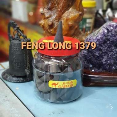 Hio (Dupa) Kerucut Toples Cap Onta Aroma Gaharu Warna Hitam