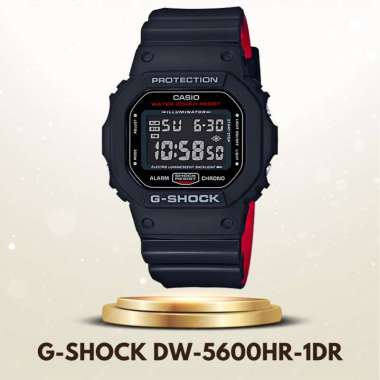 G-SHOCK DW-5600HR-1DR - Jam Tangan Pria Casio G-Shock Digital Original