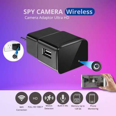 Spy Camera Adaptor WIFI cctv Cam Adapter Charger 5V 2A