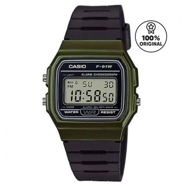 Casio F-91WM-3ADF Jam Tangan Unisex - BLIWATCHES