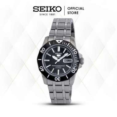 Seiko 5 Sports Automatic Jam Tangan Pria [Original/ SNZF77K1] Silver