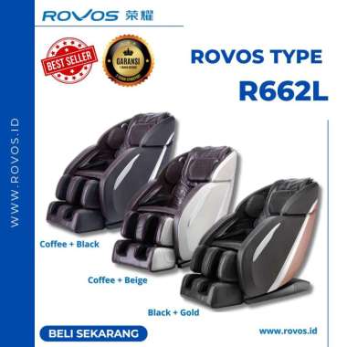 Kursi Pijat Elektrik ROVOS R662L Massage Chair Best Seller