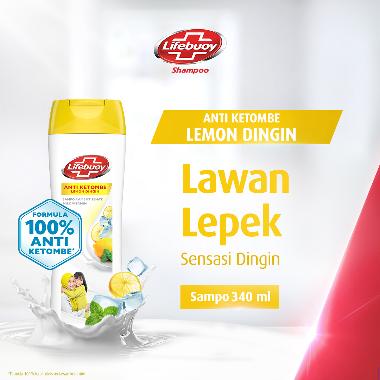 Lifebuoy Refresh & Cool Anti Gatal Anti Dandruff Shampoo [310 mL]