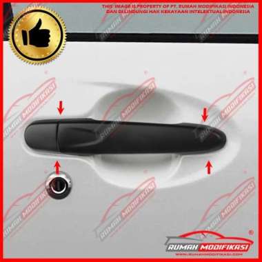 Door Handle Cover Cover Handle Pintu Toyota Avanza 2019-On Black