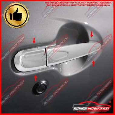 Door Handle Cover Cover Handle Pintu Toyota Avanza 2012-On Chrom