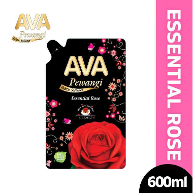 Ava Fabric Softener Essential Rose Pewangi Pakaian [600 mL]