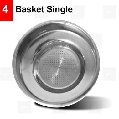 Jen Portafilter Basket 58mm Single, Double & Backflush Blind Filter Single