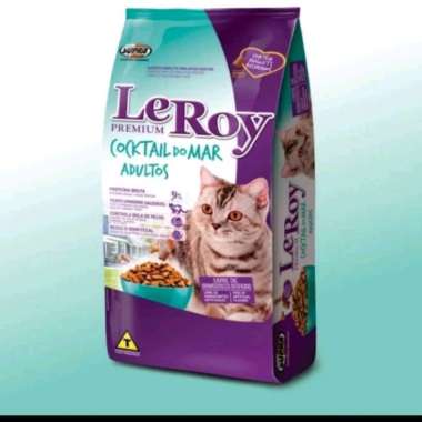 LEROY CAT FOOD SALMON 1KG URINARY MAKANAN KUCING