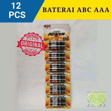 ABC Baterai Super Power AAA [12 Pcs]