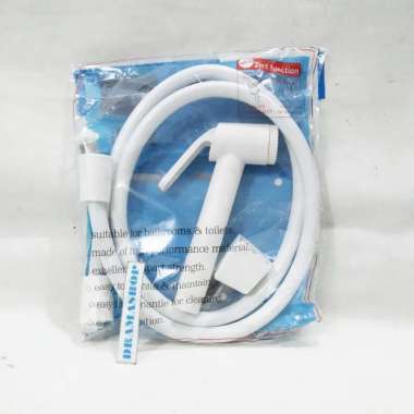 Keran Semprotan Shower WC Duduk Set Selang Karet