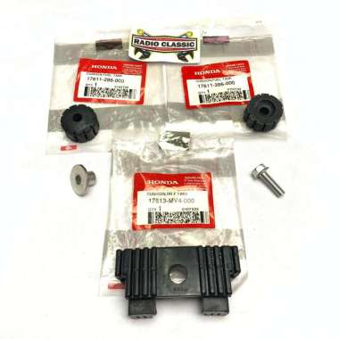 Karet Tangki Depan Belakang + Baut Collar Honda Tiger Tilam Tilas Tirev Ori Ahm 17613MV4000 17611286