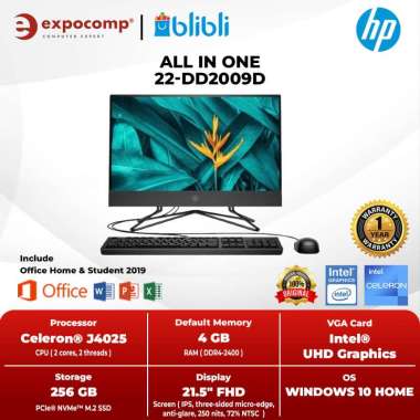 Hewlett-Packard HP PC ALL IN ONE 22-dd2009d J4025