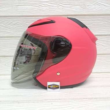 NHK Helm R6 SOLID HALF FACE M PINK MAGENTA DOFF