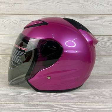 NHK Helm R6 SOLID HALF FACE L PINK CUTE
