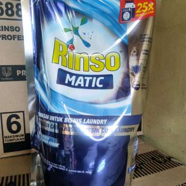 Promo Harga Rinso Detergent Matic Liquid Professional 1650 ml - Blibli