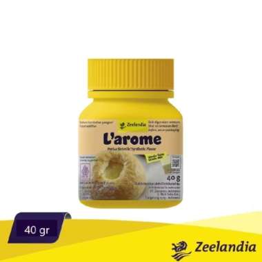 Zeelandia Larome Vanilla Susu 40g Bubuk Perisa Makanan