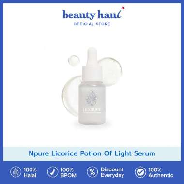 NPURE Licorice Bright & Glow Potion Of Light Face Serum