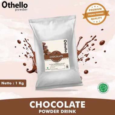 OTHELLO Powder Drink Bubuk Minuman Rasa Coklat Chocolate 1kg Serbuk Manis Premium Kekinian Kiloan Bo