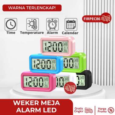 JAM MEJA LED PROYEKTOR JAM MEJA - JM01 PINK