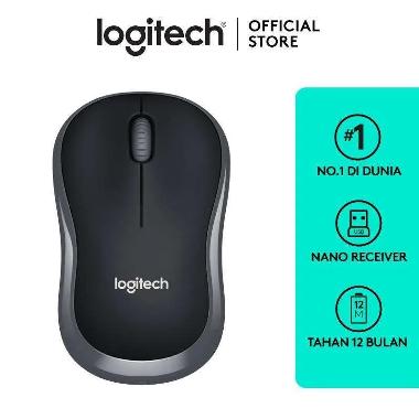 Logitech B175 Wireless Mouse - Black Gray
