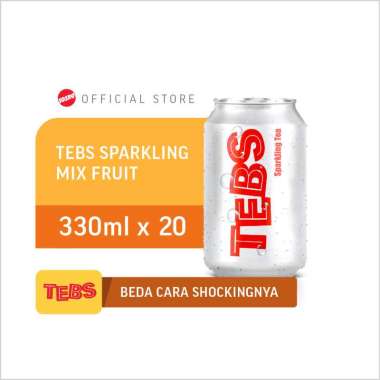 TEBS Sparkling Mix Fruit Kaleng / Can 330ml isi 20 pcs