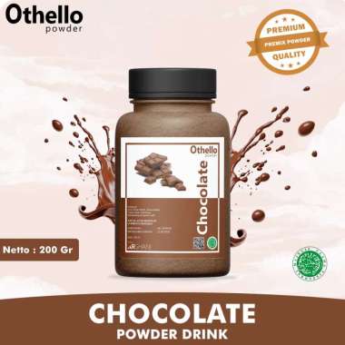 OTHELLO Powder Drink Bubuk Minuman Rasa Coklat Chocolate 200 gram Serbuk Manis Premium Halal Kekinia
