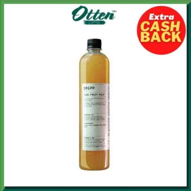 DRiPP - Syrup Yuzu Fruit Pulp 760ml - Sirup Minuman Rasa Yuzu