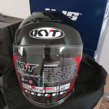 Helm KYT Kyoto Solid Original KYT || M Putih