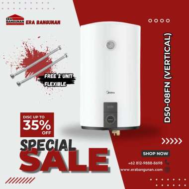 MIDEA Water Heater 50 LITER D50-08FN / D50 08FN / D50 08 FN
