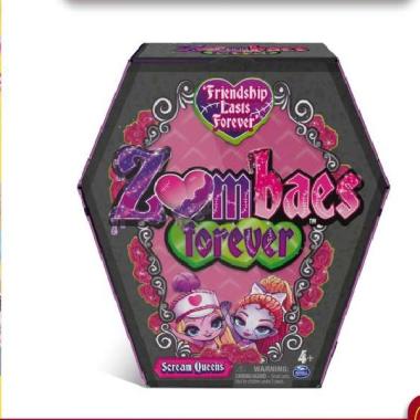Mainan Boneka Zombaes Forever 2Pack Scream Queens Deluxe Set [Random] SM6063809