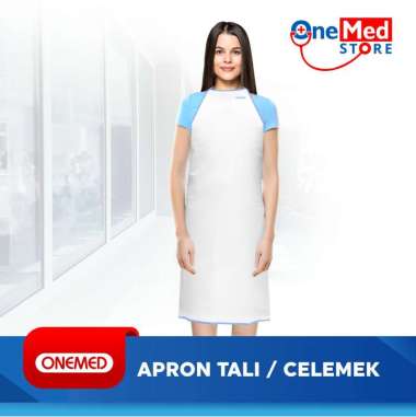 Apron Tali / Celemek Medis / Bidan Apron Celemek Plastik Onemed