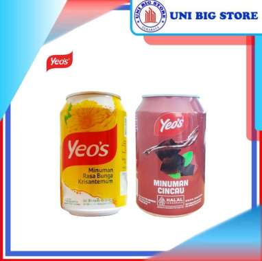 Yeo's YEOS Drink Cincau - Chrysanthemum Kaleng 300 mL Cincau