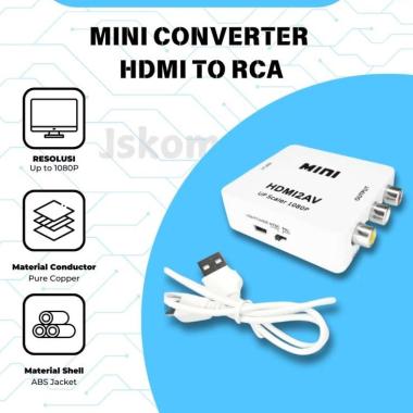 Mini Converter Hdmi to Rca