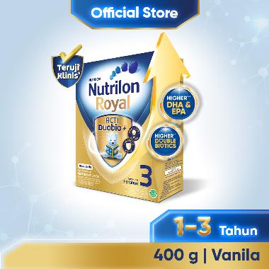 Promo Harga Nutrilon Royal 3 Susu Pertumbuhan Vanila 400 gr - Blibli