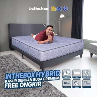 INTHEBOX Hybrid [Matras] Free Pillow 120 x 200 BIRU