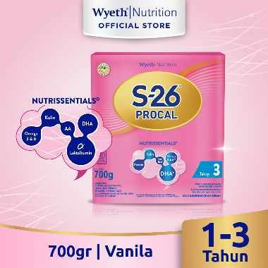 S-26 Procal Tahap 3 Susu Formula 700 g