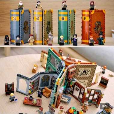 brick book Harry Potter Hogwarts classroom moment 76382 ,76383 ,76384,76385
