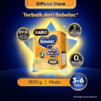 [BARU] Bebelac 3+ (3-6 Tahun) Madu 1800 gr Susu Pertumbuhan Bubuk