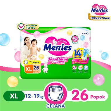Promo Harga Merries Pants Good Skin XL26 26 pcs - Blibli