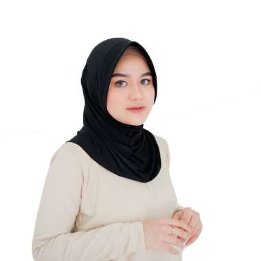 HIJAB SPORT JILBAB INSTAN KEKINIAN OLAHRAGA SANTAI | KERUDUNG INSTANT COKLAT