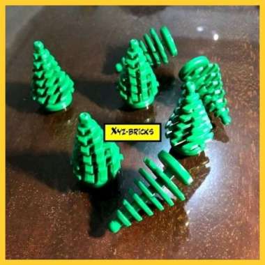 LEGO 6268823 Spruce Tree Blocks & Stacking Toys - Dark Green [Small Size]