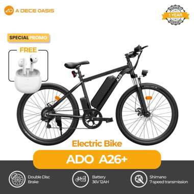 ADO A26+ Electric Bike-26 Inch Electric Mountain Bike