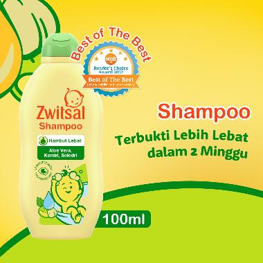 Zwitsal Natural Baby Shampoo Aloe Vera Kemiri Seledri 100Ml