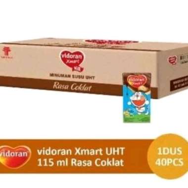 Promo Harga Vidoran Xmart UHT Coklat 115 ml - Blibli